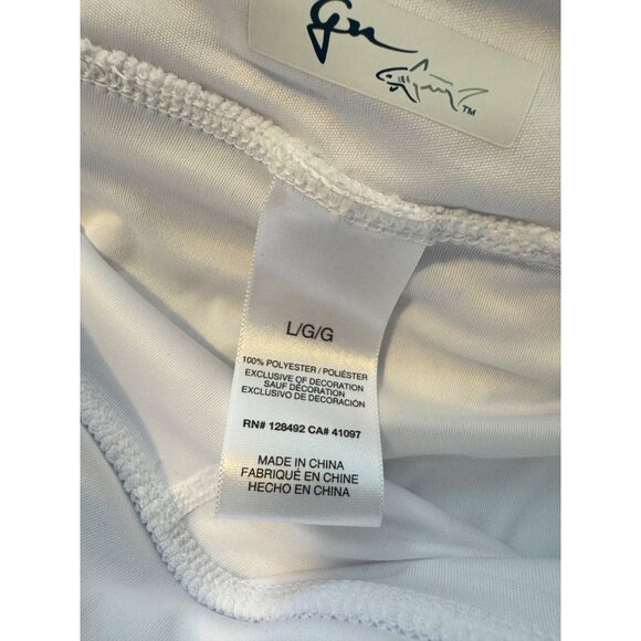 Greg Norman Golf Play Dry Skort Size Large White NWT $69 Pockets Stretchy - Picture 5 of 9